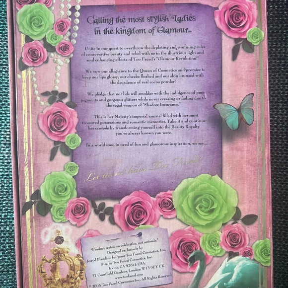 Discontinued/Rare Too Faced - Glamour Revolution makeup palette - Picture 2 of 7